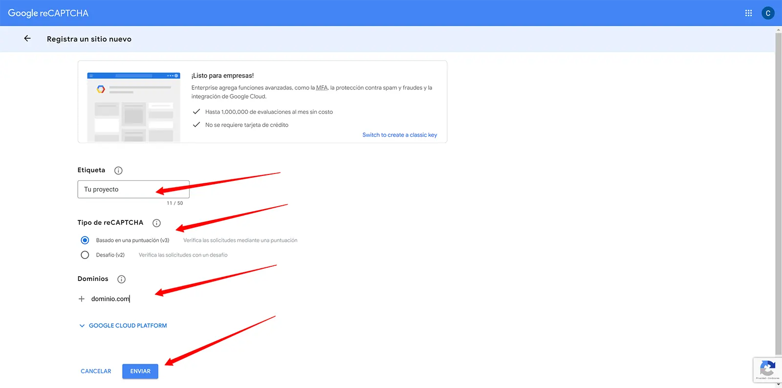 configuracion-recaptcha-datos-web